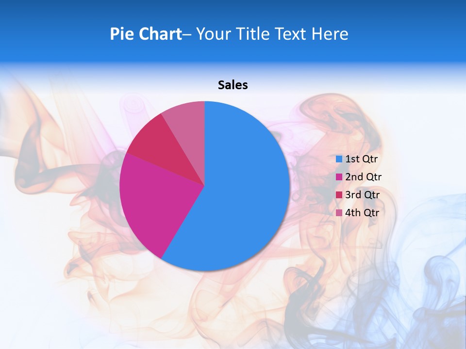 Effect Fire Black PowerPoint Template