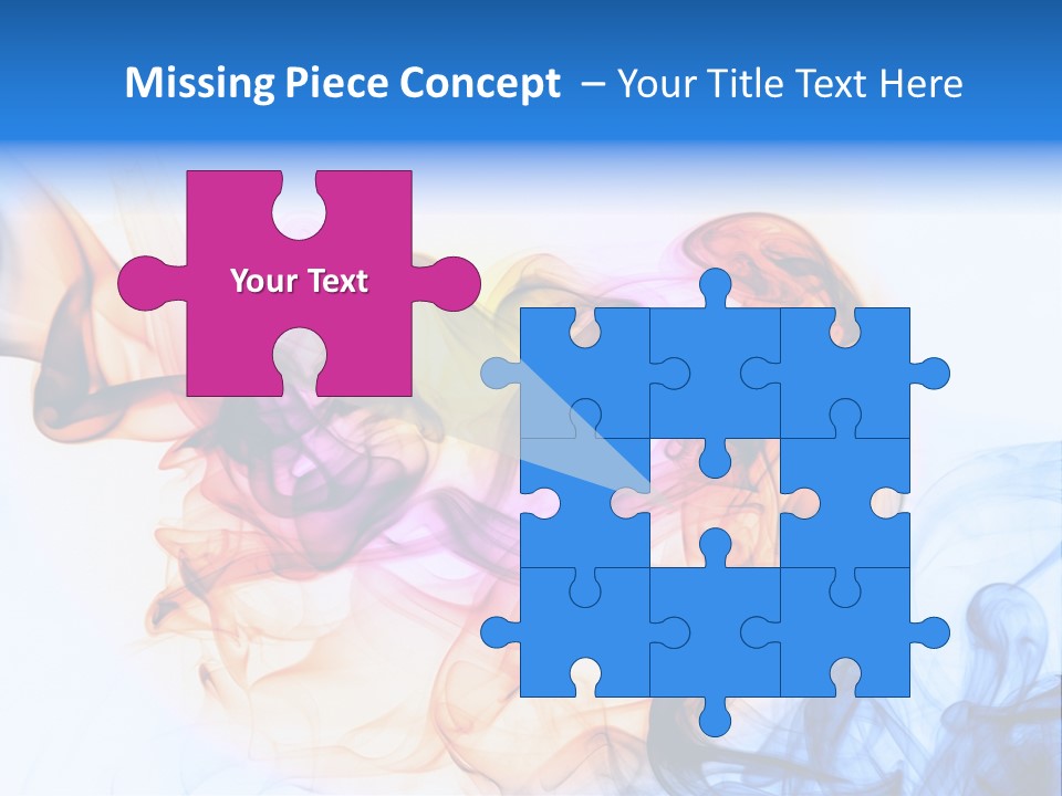 Effect Fire Black PowerPoint Template