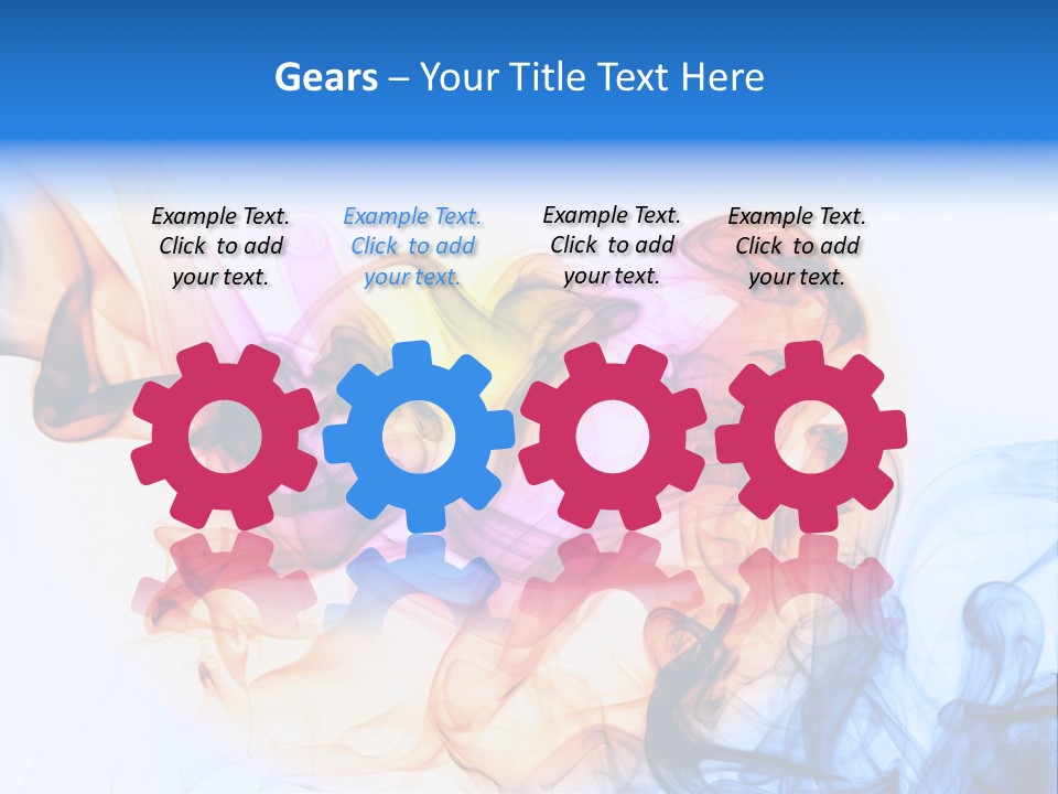 Effect Fire Black PowerPoint Template