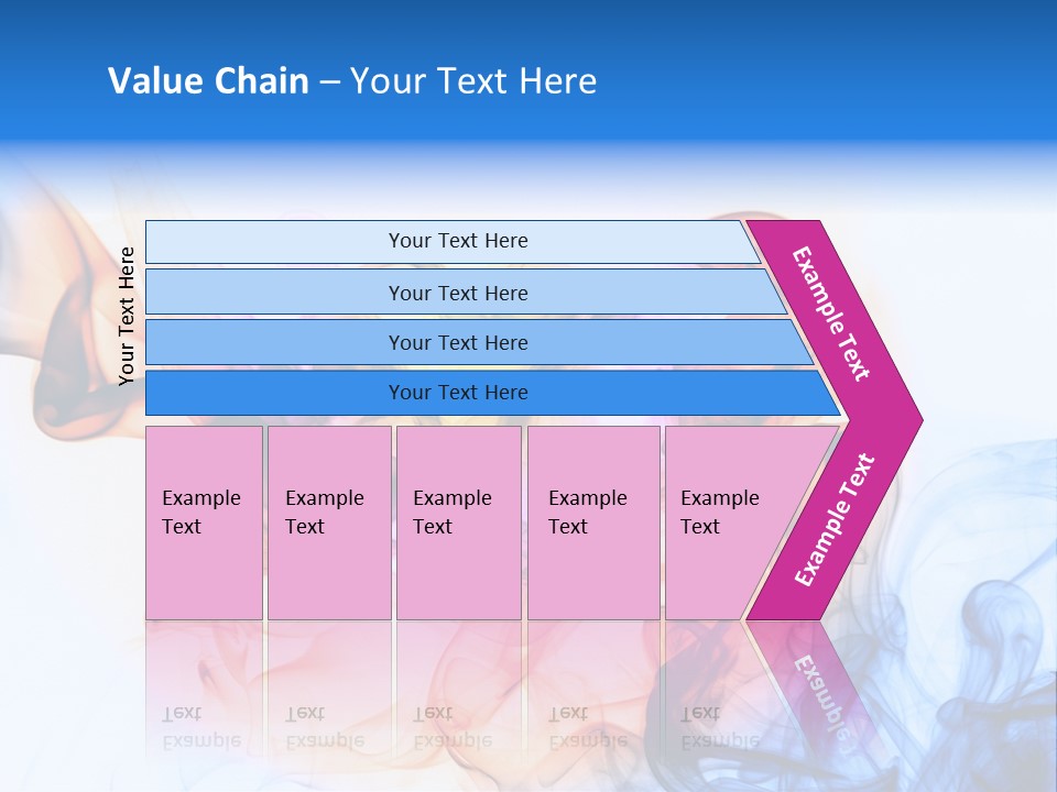 Effect Fire Black PowerPoint Template