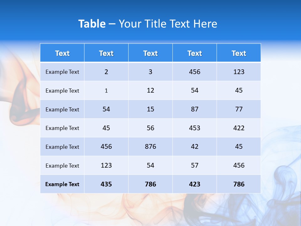 Effect Fire Black PowerPoint Template