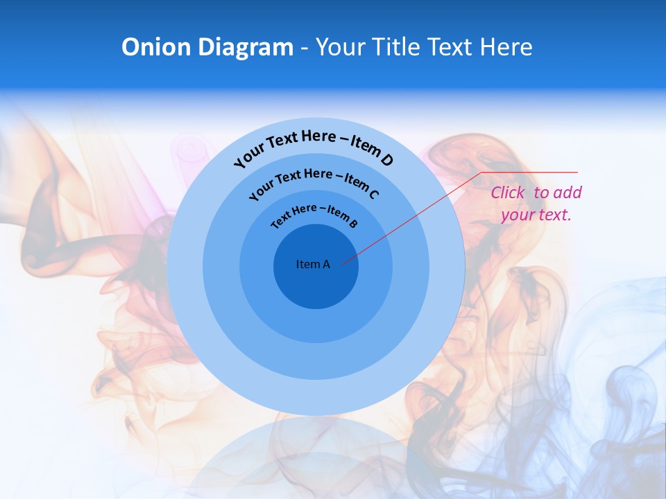 Effect Fire Black PowerPoint Template