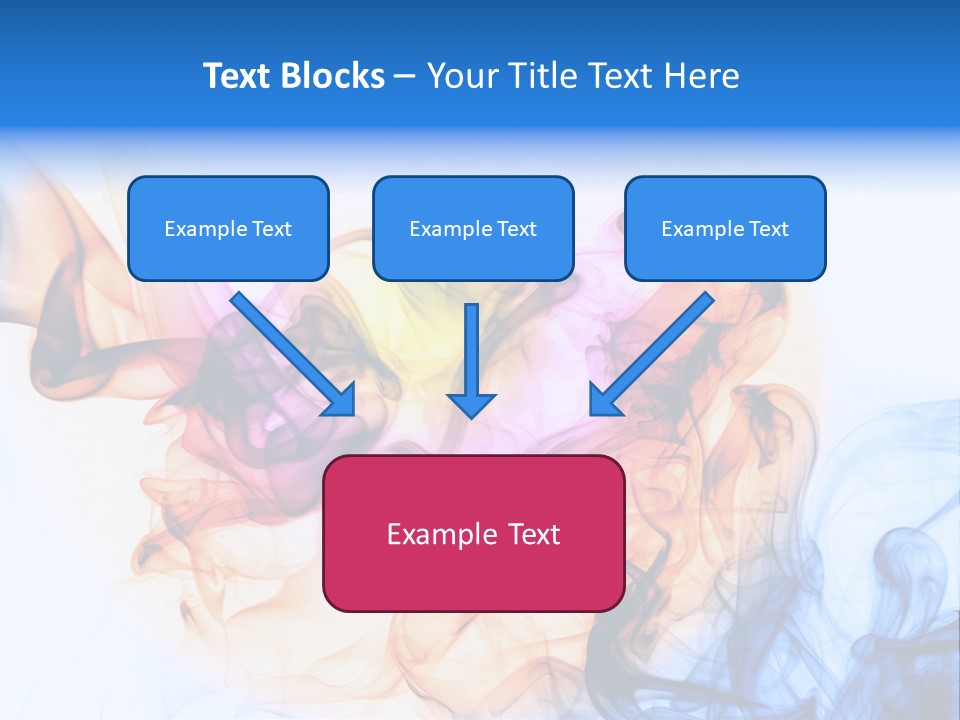Effect Fire Black PowerPoint Template