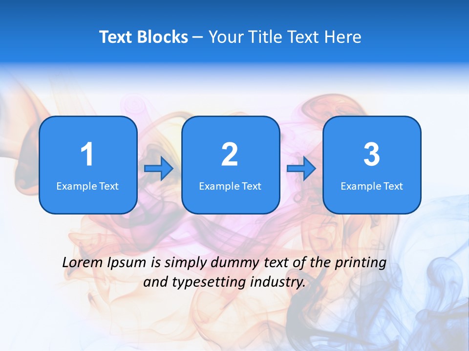 Effect Fire Black PowerPoint Template