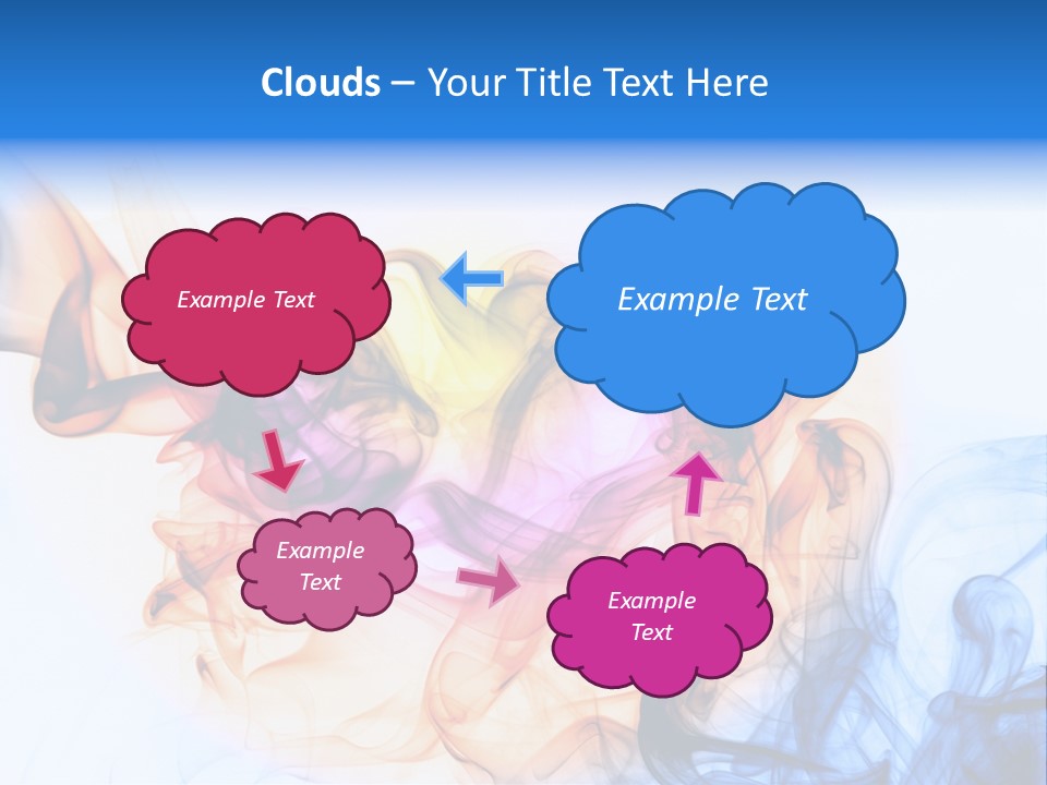 Effect Fire Black PowerPoint Template