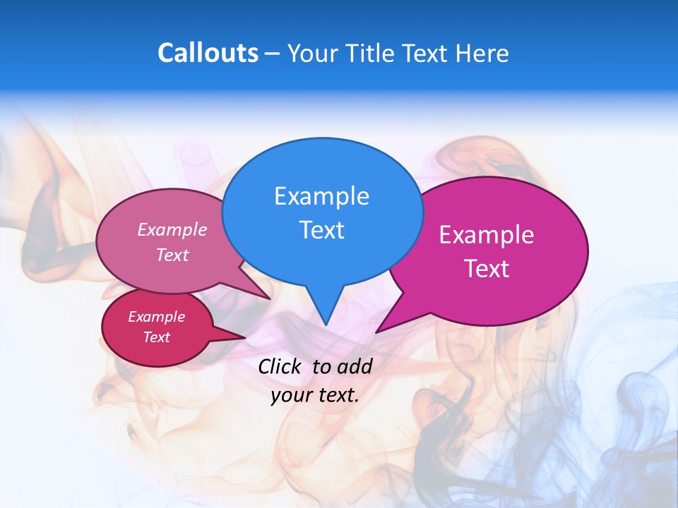 Effect Fire Black PowerPoint Template