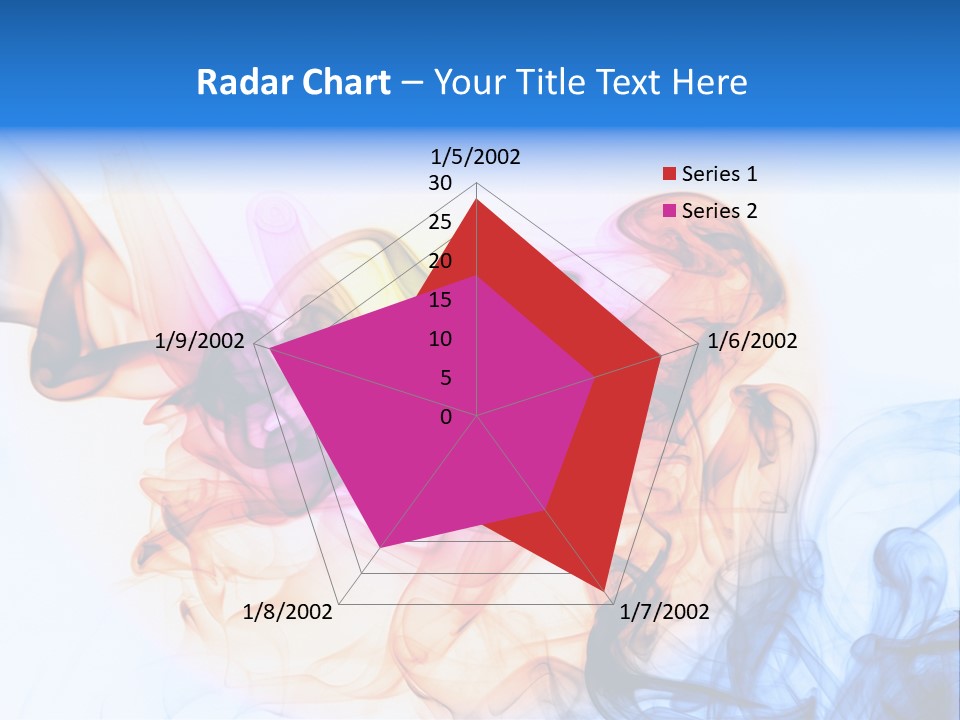 Effect Fire Black PowerPoint Template