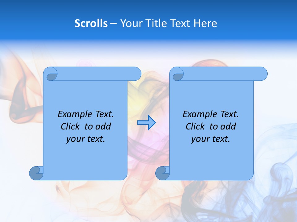 Effect Fire Black PowerPoint Template