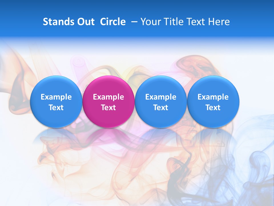 Effect Fire Black PowerPoint Template