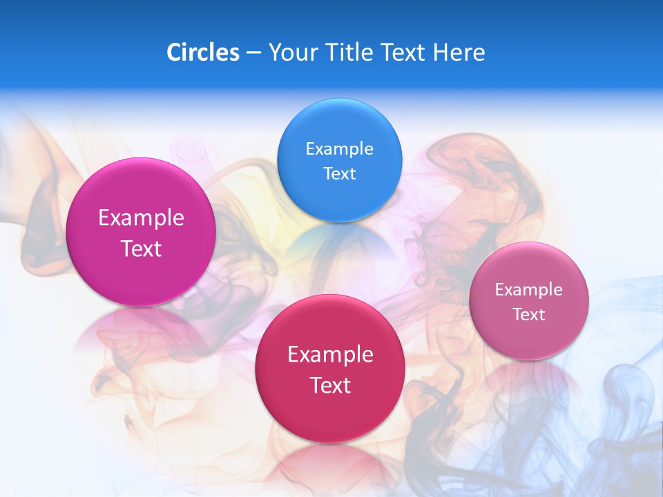 Effect Fire Black PowerPoint Template