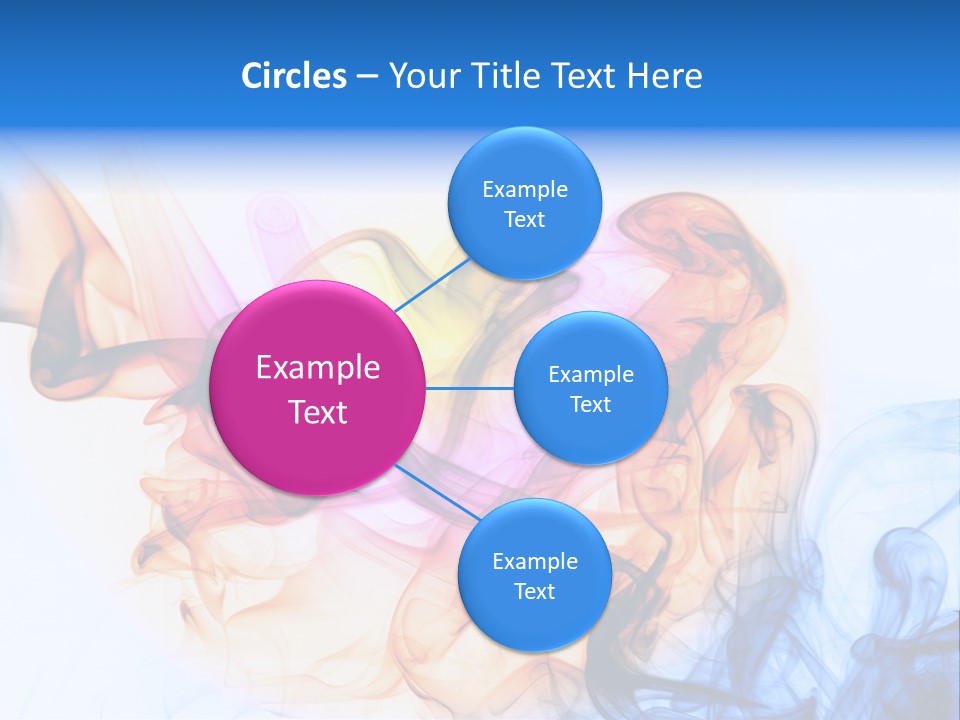 Effect Fire Black PowerPoint Template