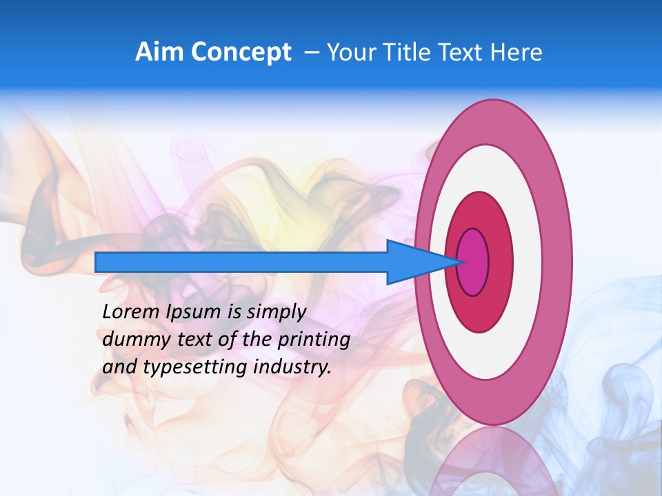 Effect Fire Black PowerPoint Template