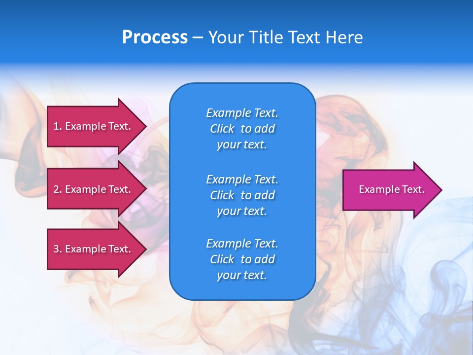 Effect Fire Black PowerPoint Template