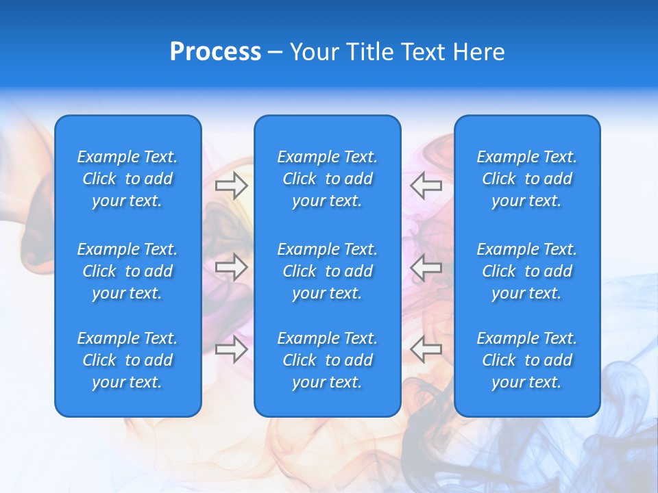 Effect Fire Black PowerPoint Template