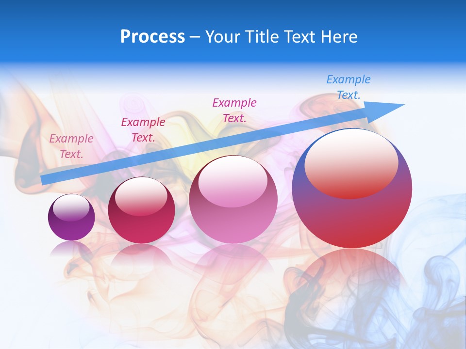 Effect Fire Black PowerPoint Template