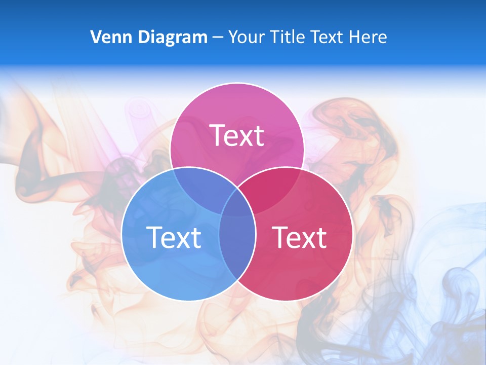 Effect Fire Black PowerPoint Template