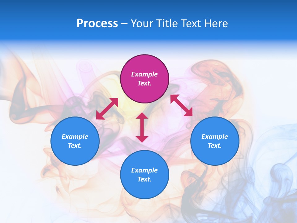 Effect Fire Black PowerPoint Template
