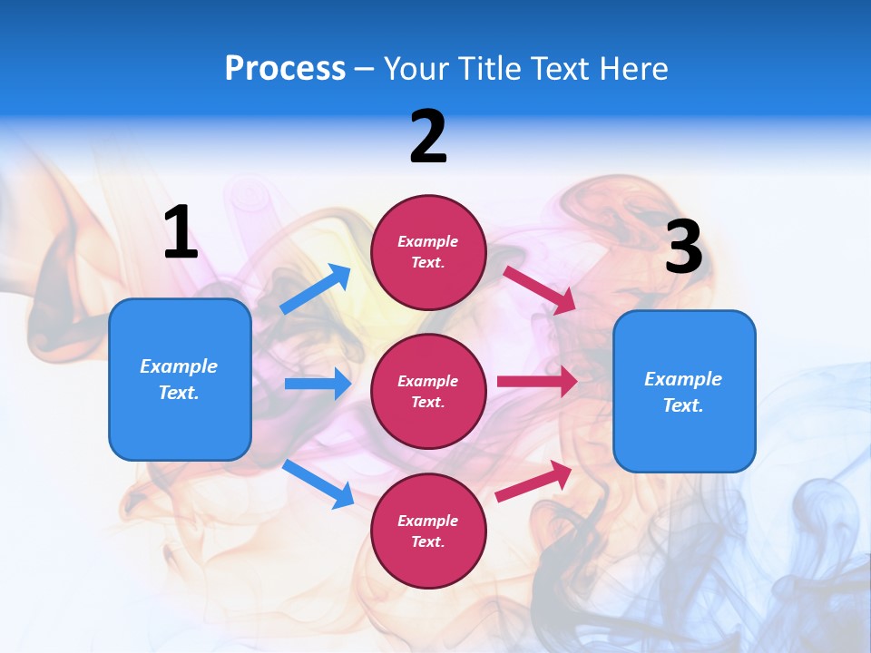 Effect Fire Black PowerPoint Template