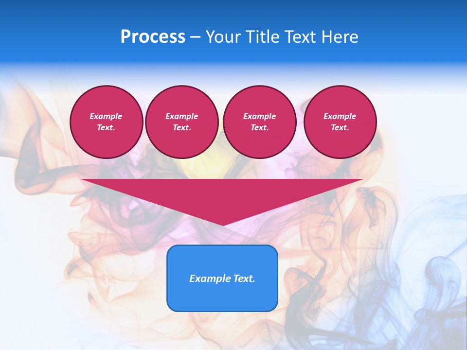 Effect Fire Black PowerPoint Template