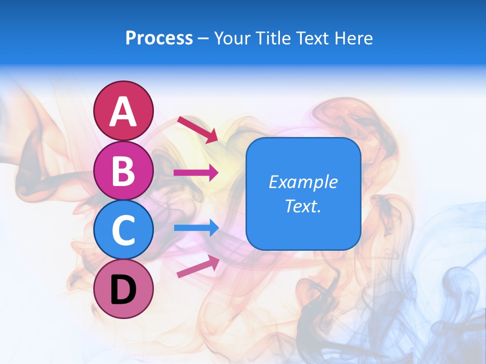 Effect Fire Black PowerPoint Template