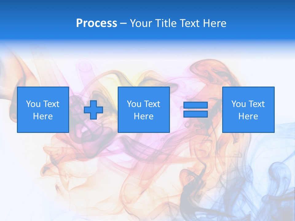 Effect Fire Black PowerPoint Template