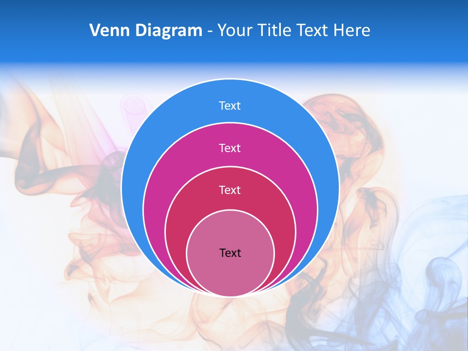 Effect Fire Black PowerPoint Template