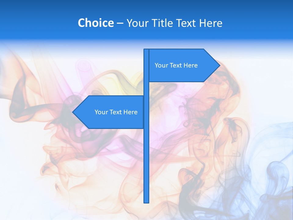 Effect Fire Black PowerPoint Template