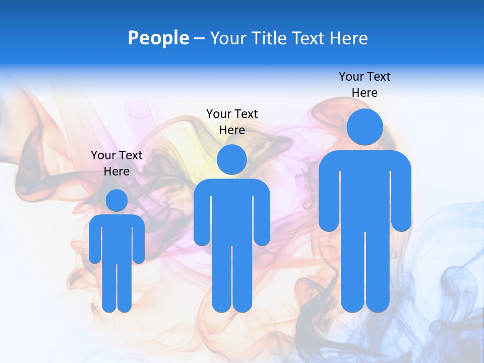 Effect Fire Black PowerPoint Template