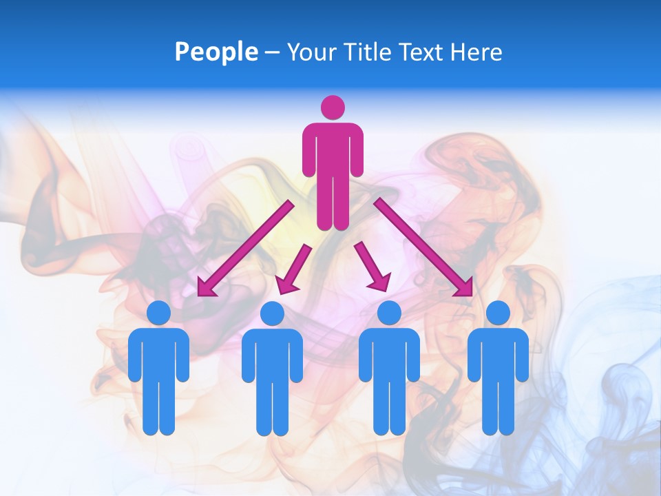 Effect Fire Black PowerPoint Template