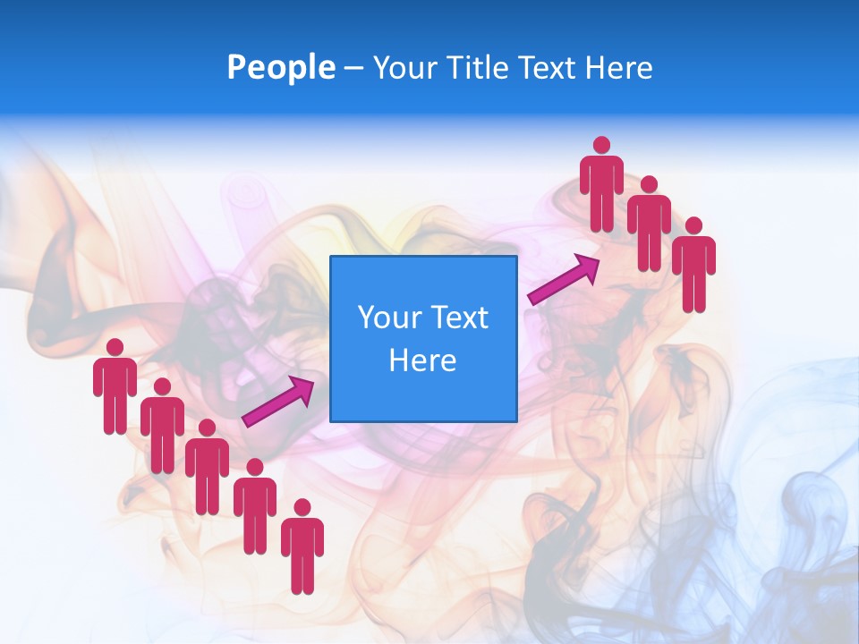 Effect Fire Black PowerPoint Template