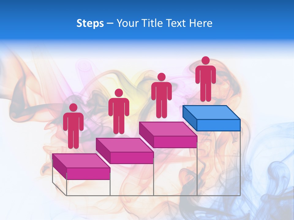 Effect Fire Black PowerPoint Template