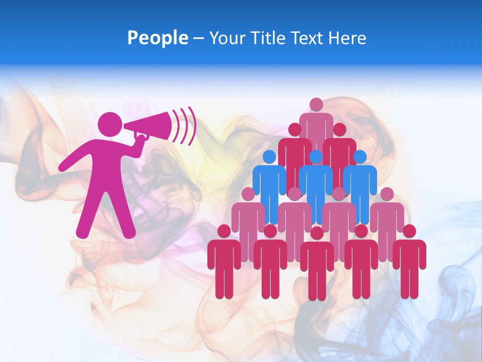 Effect Fire Black PowerPoint Template