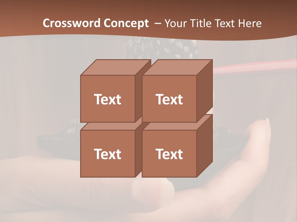 Chewing Dessert Freshness PowerPoint Template