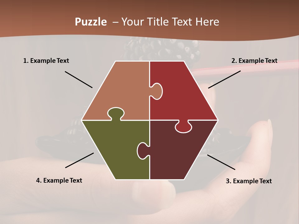 Chewing Dessert Freshness PowerPoint Template