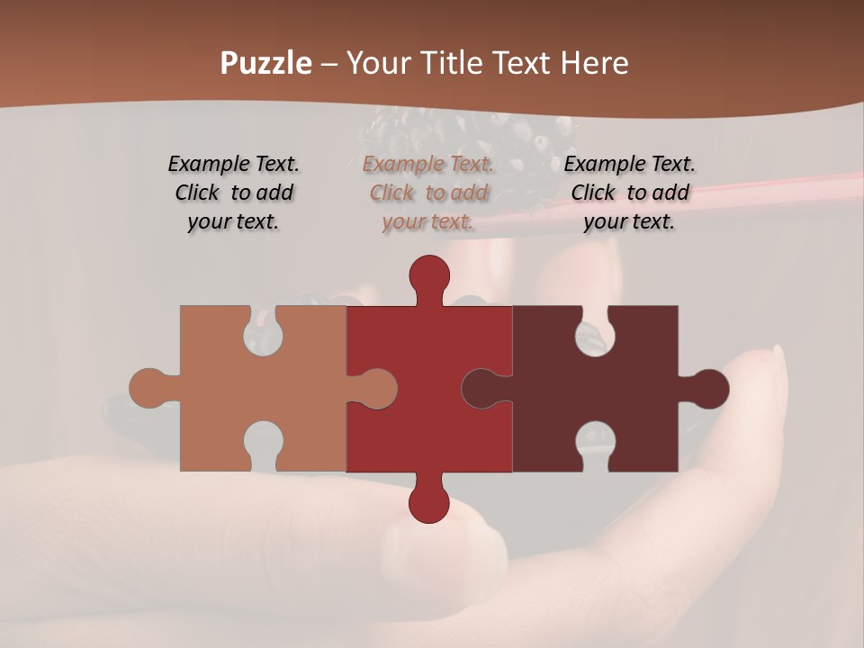 Chewing Dessert Freshness PowerPoint Template