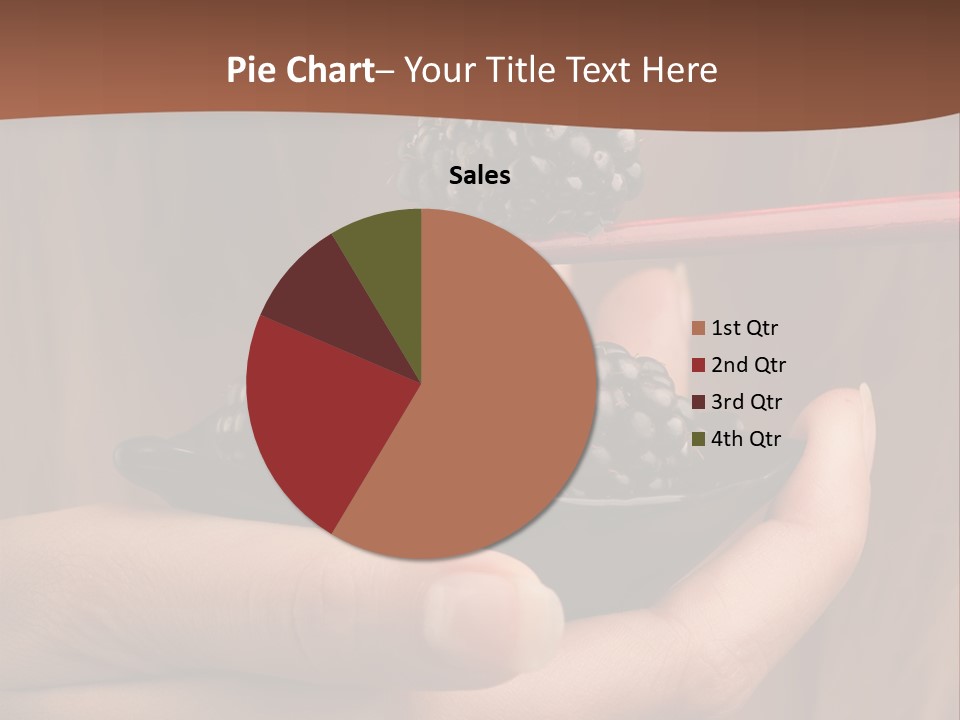 Chewing Dessert Freshness PowerPoint Template