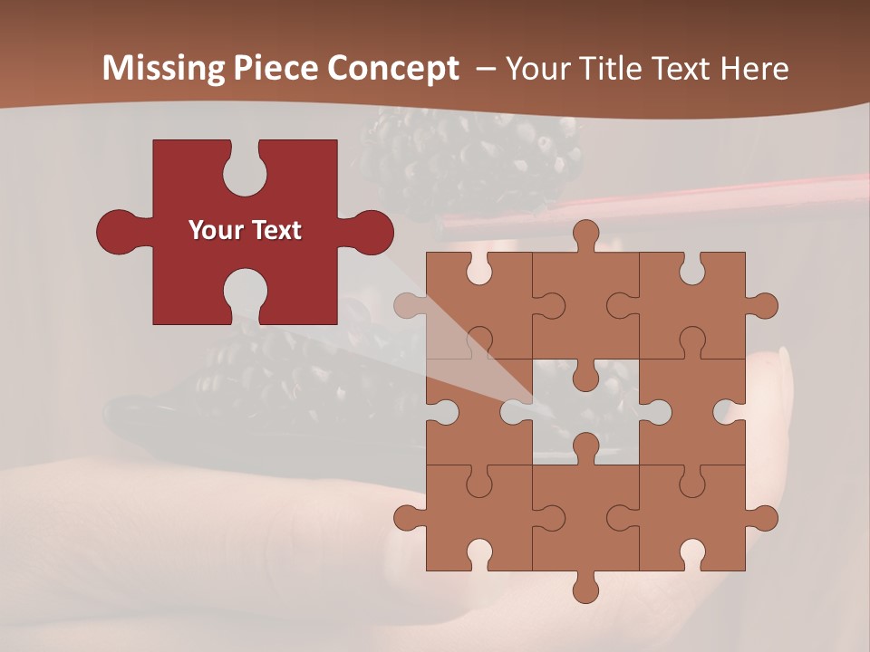 Chewing Dessert Freshness PowerPoint Template