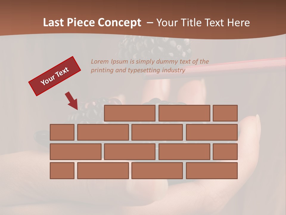 Chewing Dessert Freshness PowerPoint Template