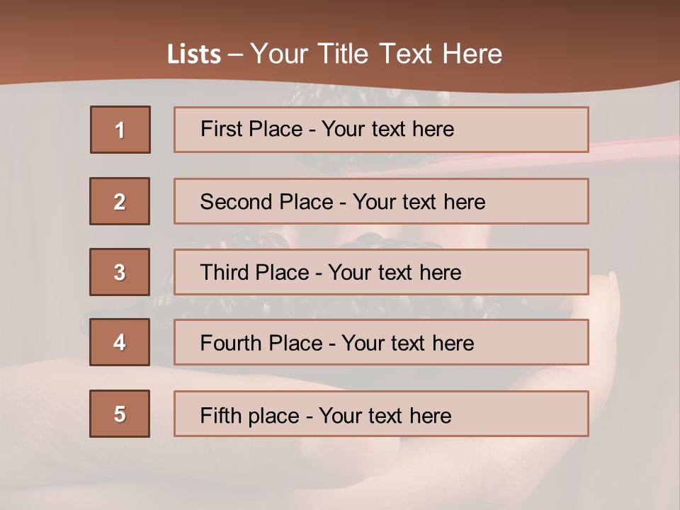 Chewing Dessert Freshness PowerPoint Template