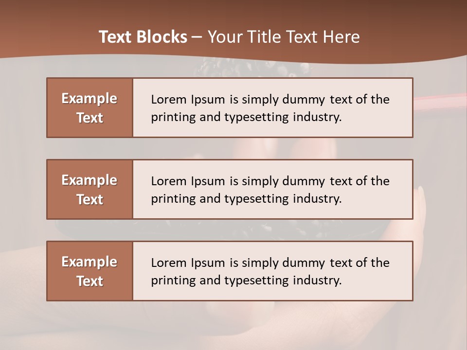 Chewing Dessert Freshness PowerPoint Template