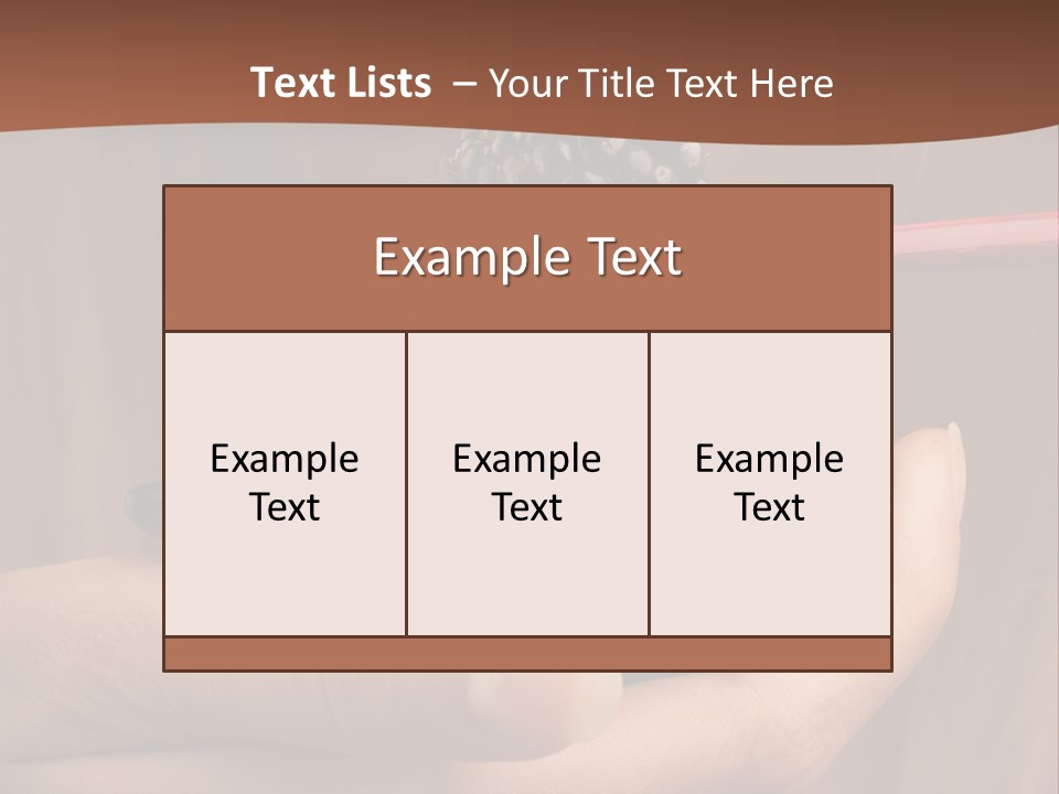 Chewing Dessert Freshness PowerPoint Template