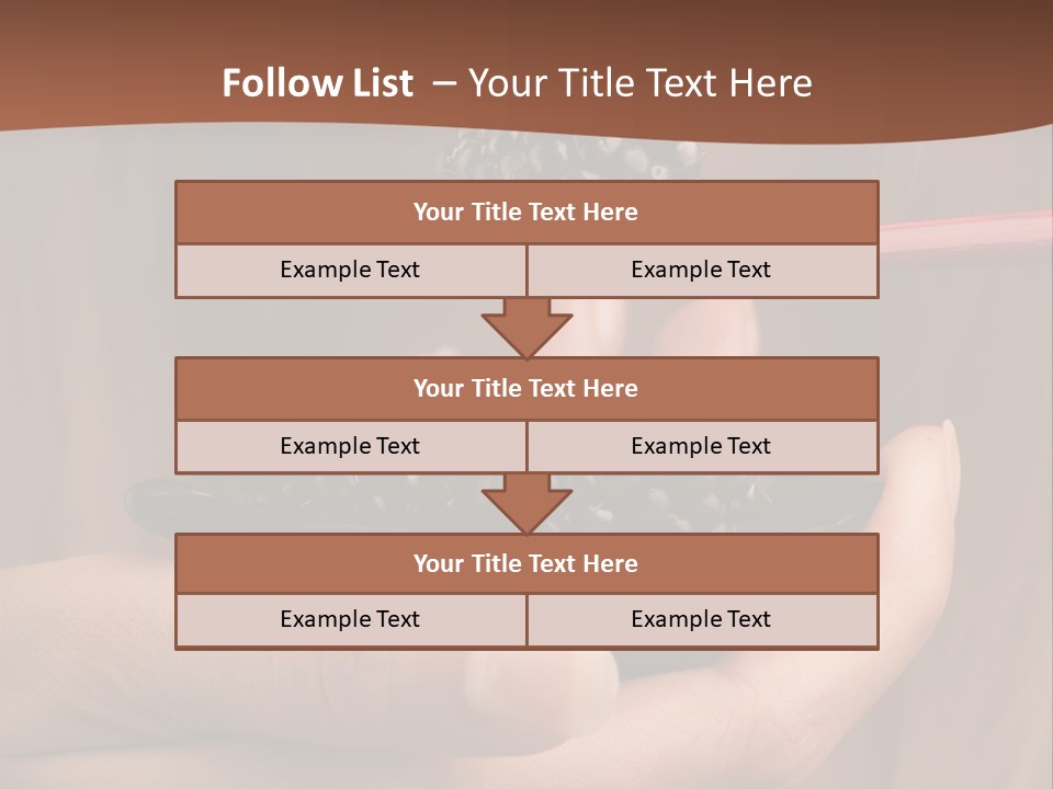 Chewing Dessert Freshness PowerPoint Template