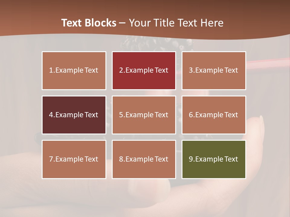 Chewing Dessert Freshness PowerPoint Template