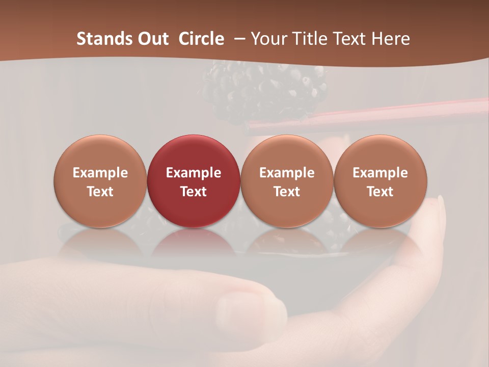 Chewing Dessert Freshness PowerPoint Template