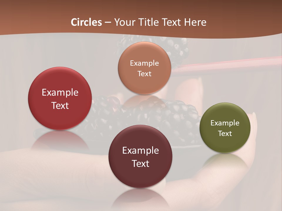 Chewing Dessert Freshness PowerPoint Template