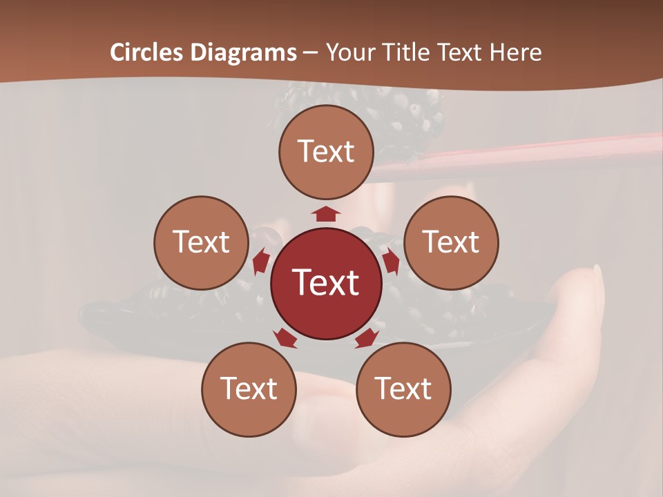 Chewing Dessert Freshness PowerPoint Template