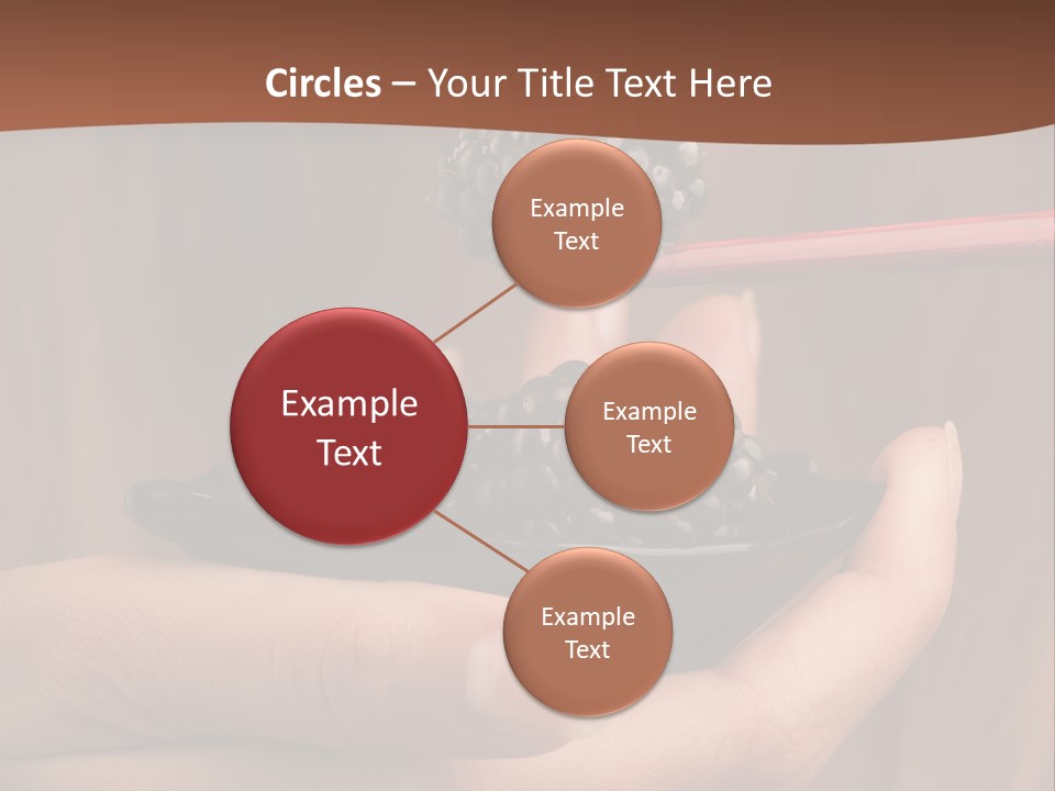 Chewing Dessert Freshness PowerPoint Template