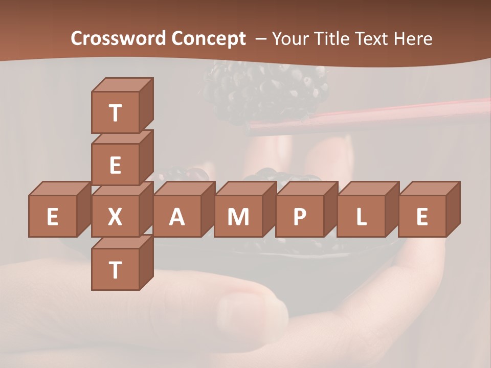 Chewing Dessert Freshness PowerPoint Template