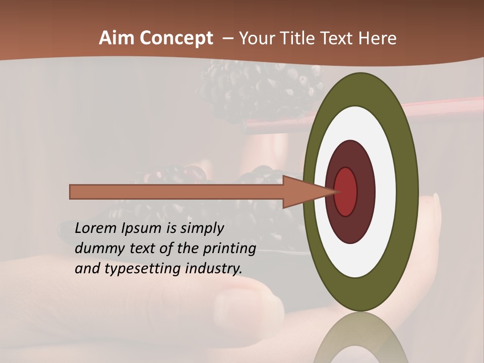 Chewing Dessert Freshness PowerPoint Template