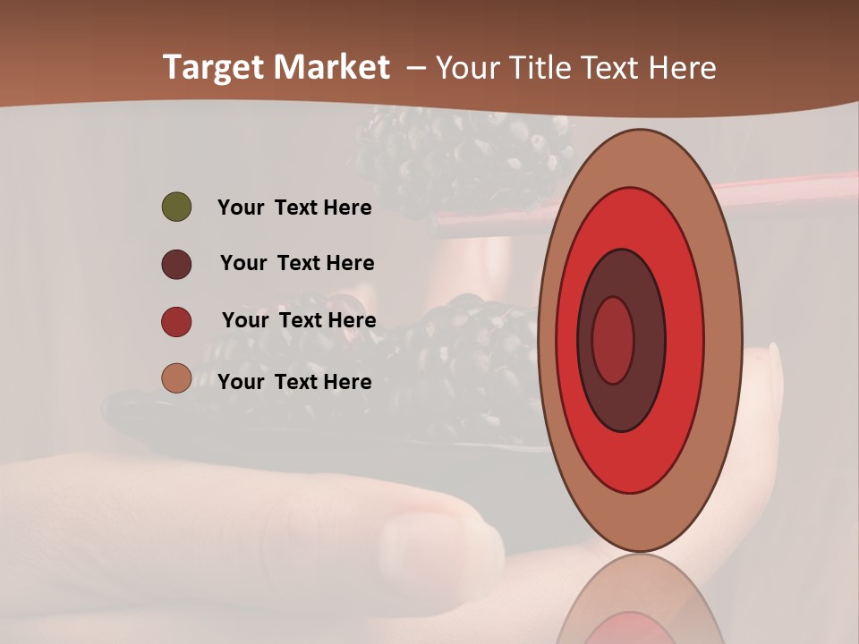 Chewing Dessert Freshness PowerPoint Template